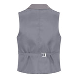 TPW-15 - Conjunto feminino de 3 peças cinza liso