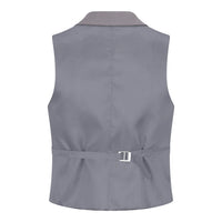 TPW-15 - Conjunto feminino de 3 peças cinza liso