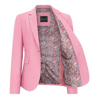 TP-16 - Conjunto feminino de 3 peças rosa liso