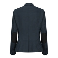 TPW53 - Terno feminino verde de 3 peças com estampa Príncipe de Gales