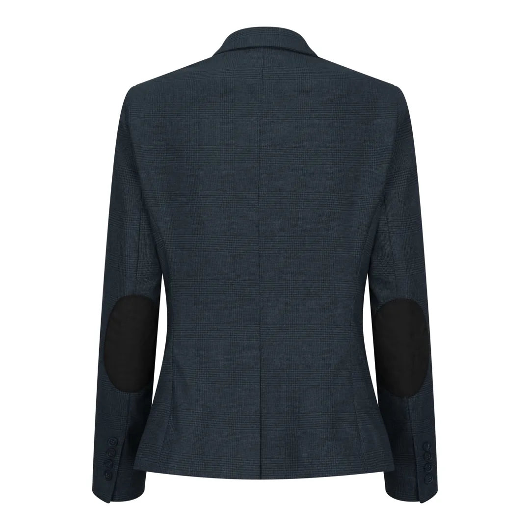 TPW53 - Terno feminino verde de 3 peças com estampa Príncipe de Gales