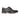 Albert - Sapatos Brogue Masculinos em Couro Preto com Detalhes em Tweed
