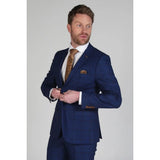 Alex - Blazer masculino azul-marinho