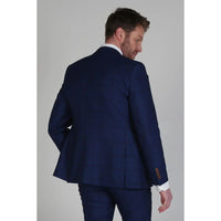Alex - Blazer masculino azul-marinho