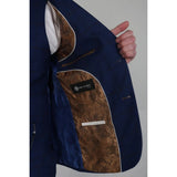 Alex - Blazer masculino azul-marinho