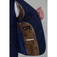 Alex - Blazer masculino azul-marinho