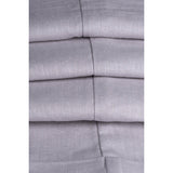 Alvari - Terno Clássico de Verão Masculino em Linho Cinza de 2 Peças