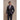 Aspen - Blazer smoking masculino liso azul-marinho