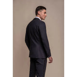 Aspen - Terno de casamento masculino azul-marinho de duas peças
