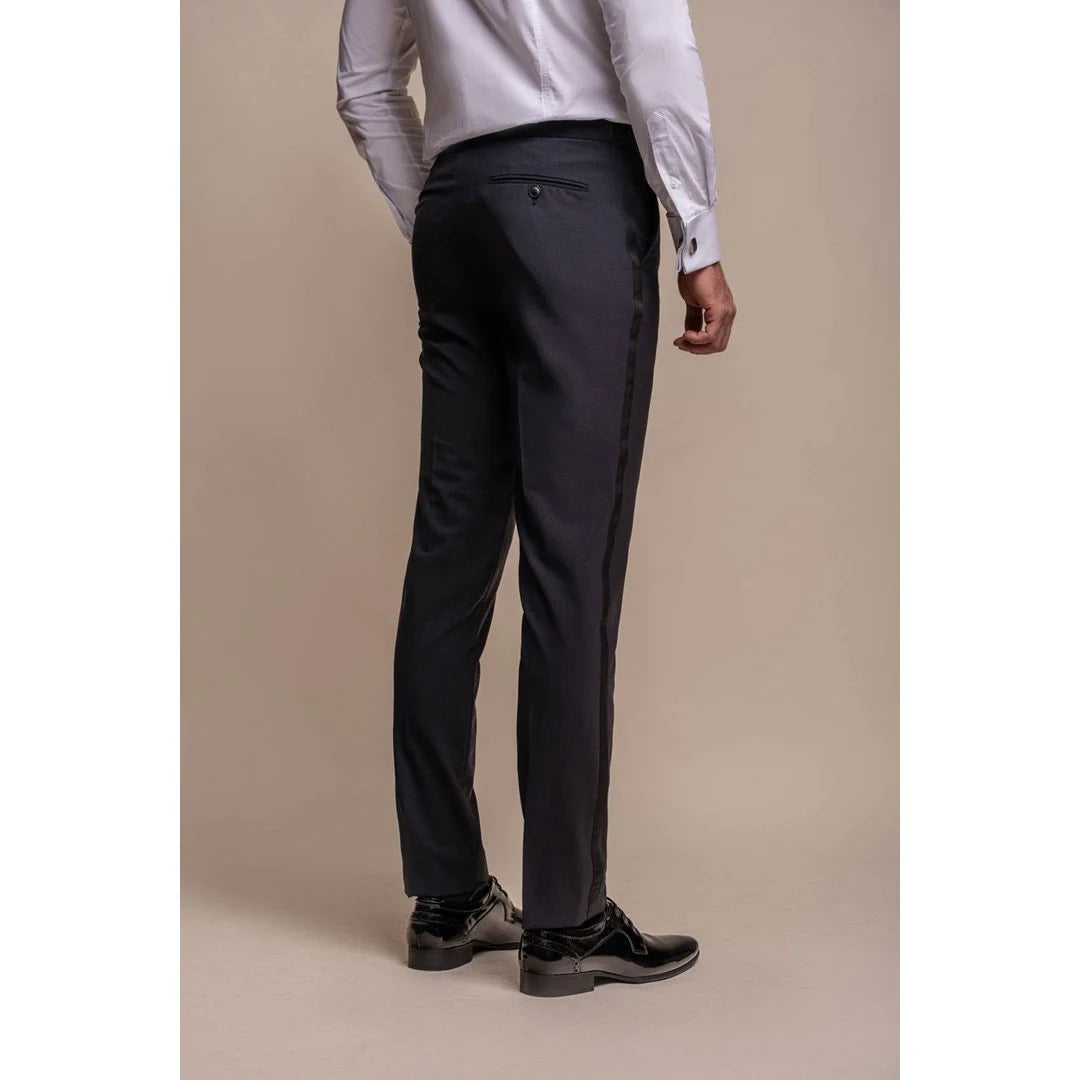 Aspen - Terno de casamento masculino azul-marinho de duas peças