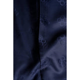 Blazer masculino xadrez azul para o verão da Baresi
