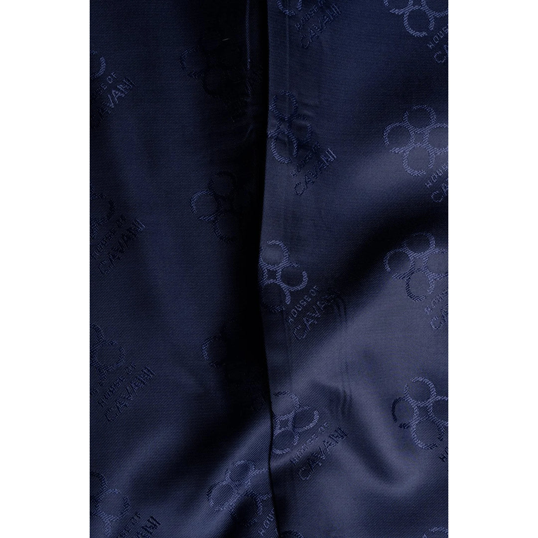 Blazer masculino xadrez azul para o verão da Baresi