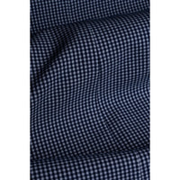 Blazer masculino xadrez azul para o verão da Baresi