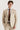 Belmont - Blazer masculino bege de corte ajustado