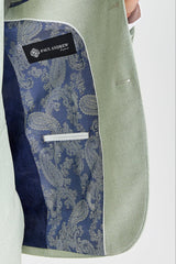 Belmont - Blazer verde-sálvia para casamento masculino
