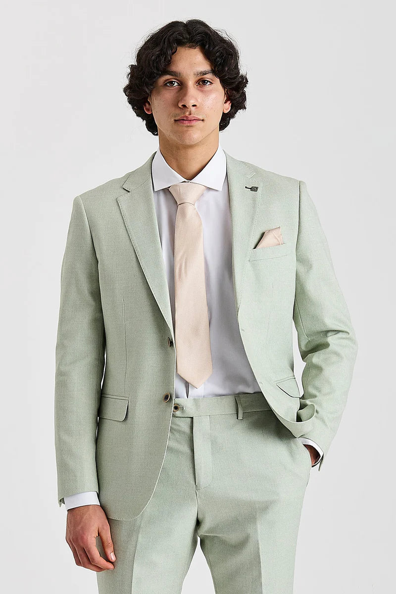 Belmont - Blazer verde-sálvia para casamento masculino