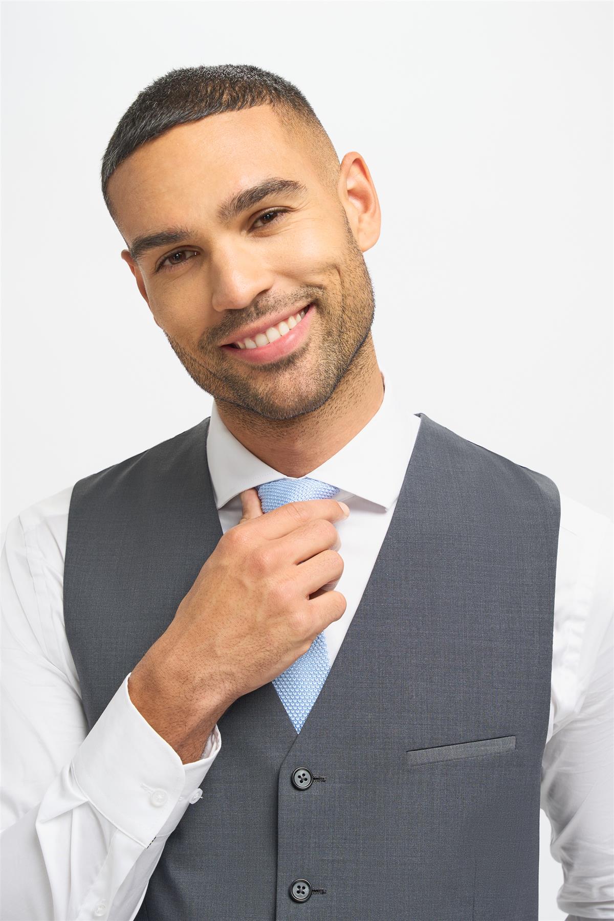 Colete masculino Bond na cor carvão