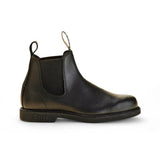 Botas Chelsea Booma 607 em couro preto