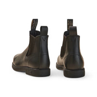 Botas Chelsea Booma 607 em couro preto