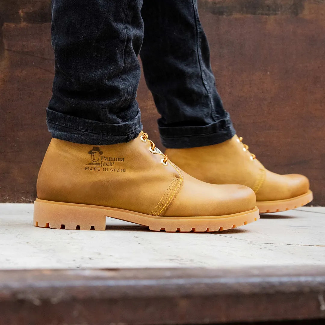 Bota Panamá C1 - Botins Chukka Masculino em Couro