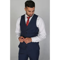 Colete masculino azul-marinho Calvin Klein