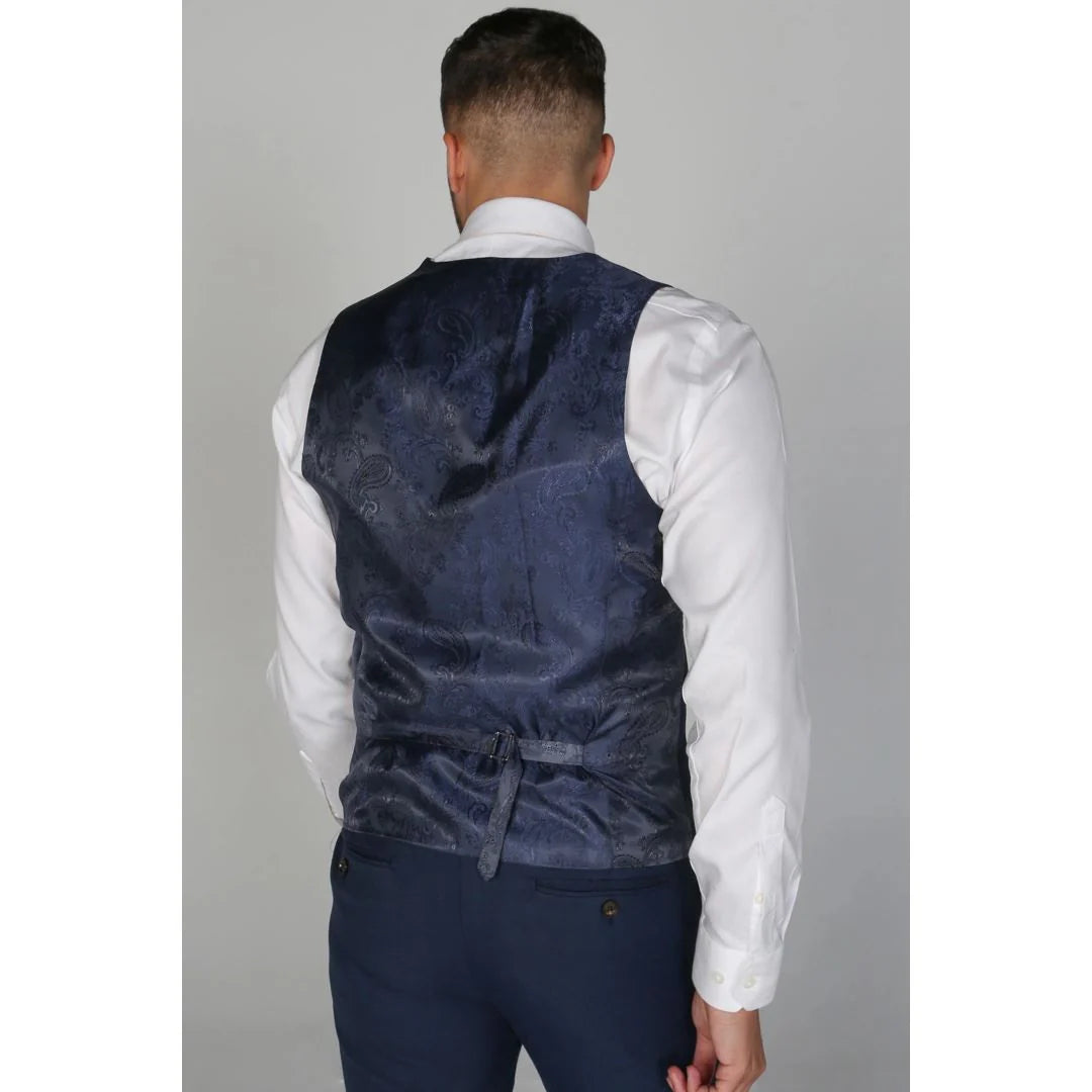 Colete masculino azul-marinho Calvin Klein