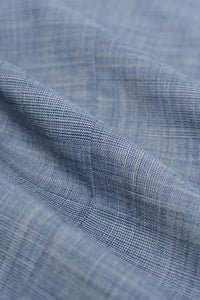 Camden - Terno Masculino Azul Xadrez de 3 Peças
