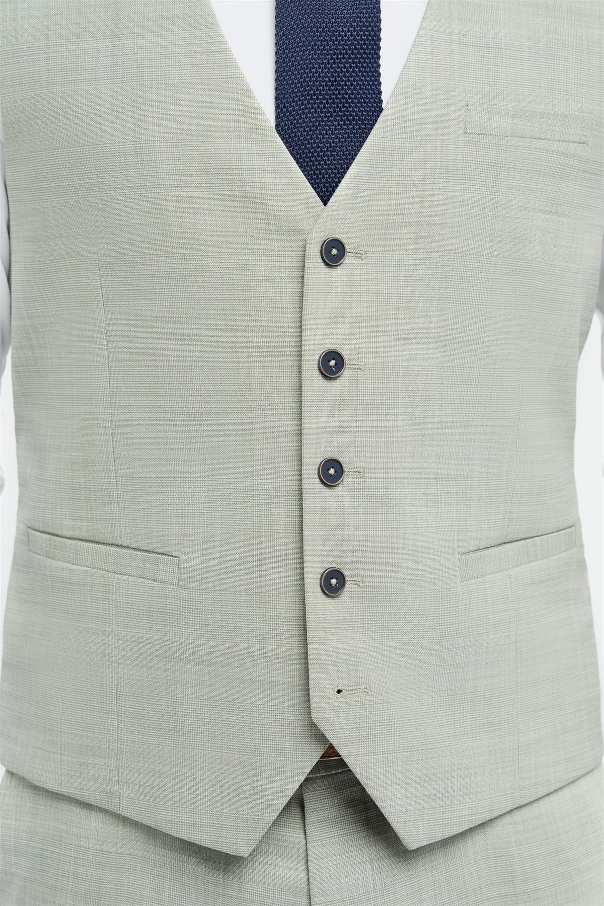 Camden - Colete masculino verde-sálvia