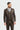 Caridi - Blazer masculino em tweed marrom