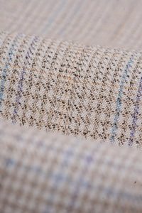 Caridi - Blazer de casamento masculino em tweed bege