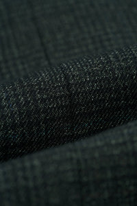 Caridi - Calças de tweed verde-oliva para homem