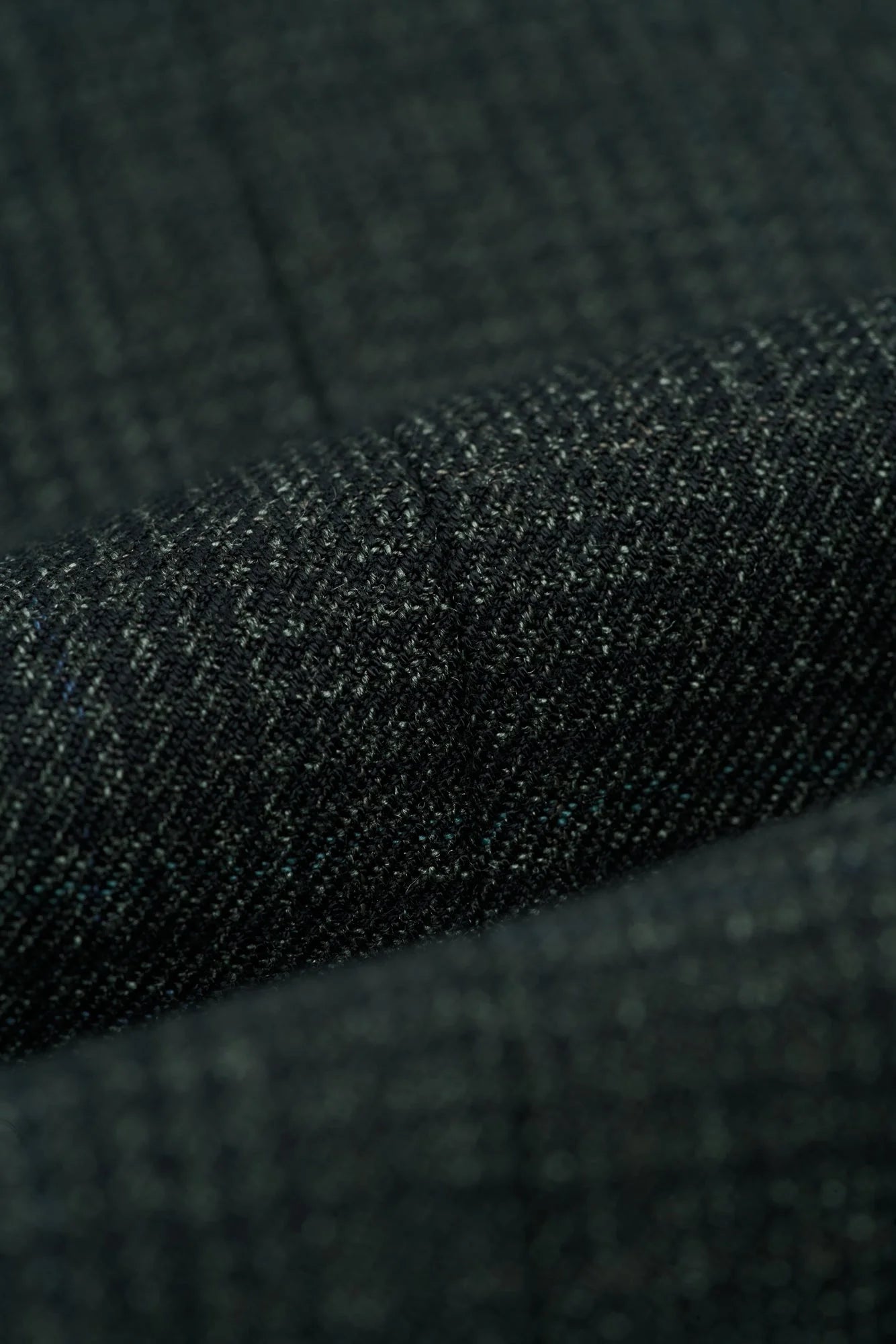 Caridi - Calças de tweed verde-oliva para homem