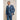 Carnegi - Blazer masculino em tweed xadrez azul-marinho