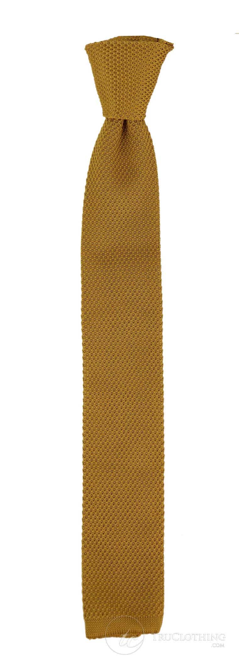 Gravata casual de tricô - Várias cores