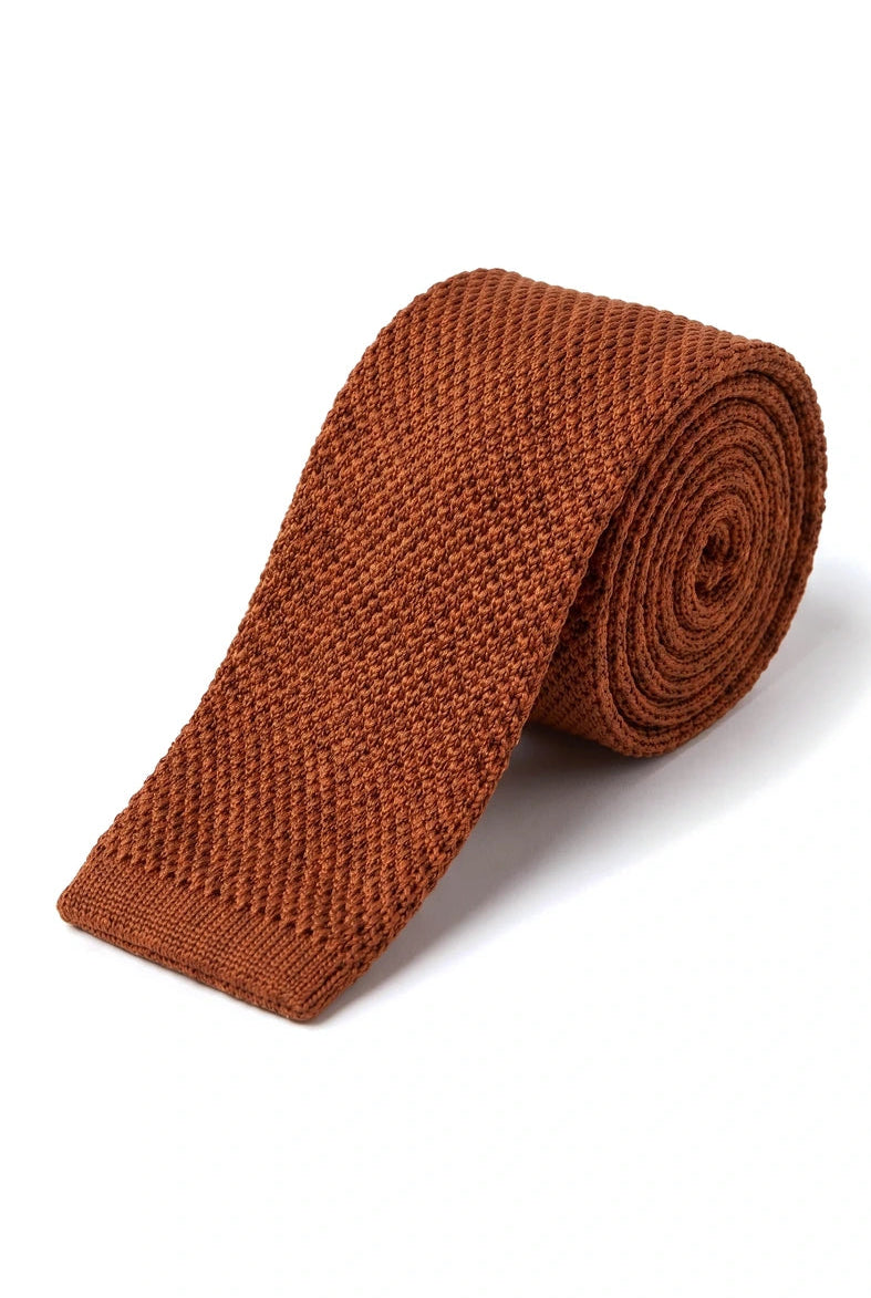 Gravata casual de tricô - Várias cores