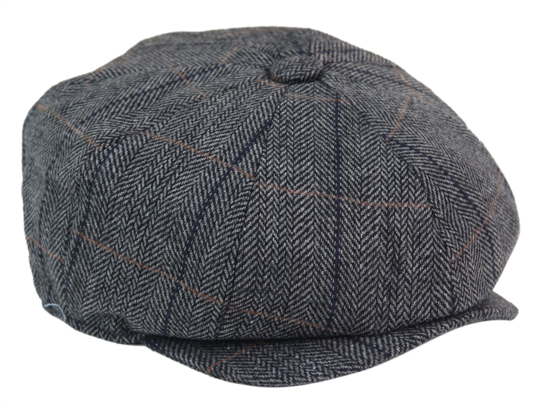 Boné Peaky Blinders masculino de 8 painéis - Cavani Albert