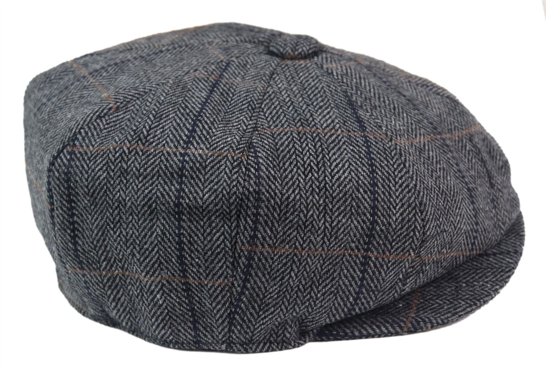 Boné Peaky Blinders masculino de 8 painéis - Cavani Albert