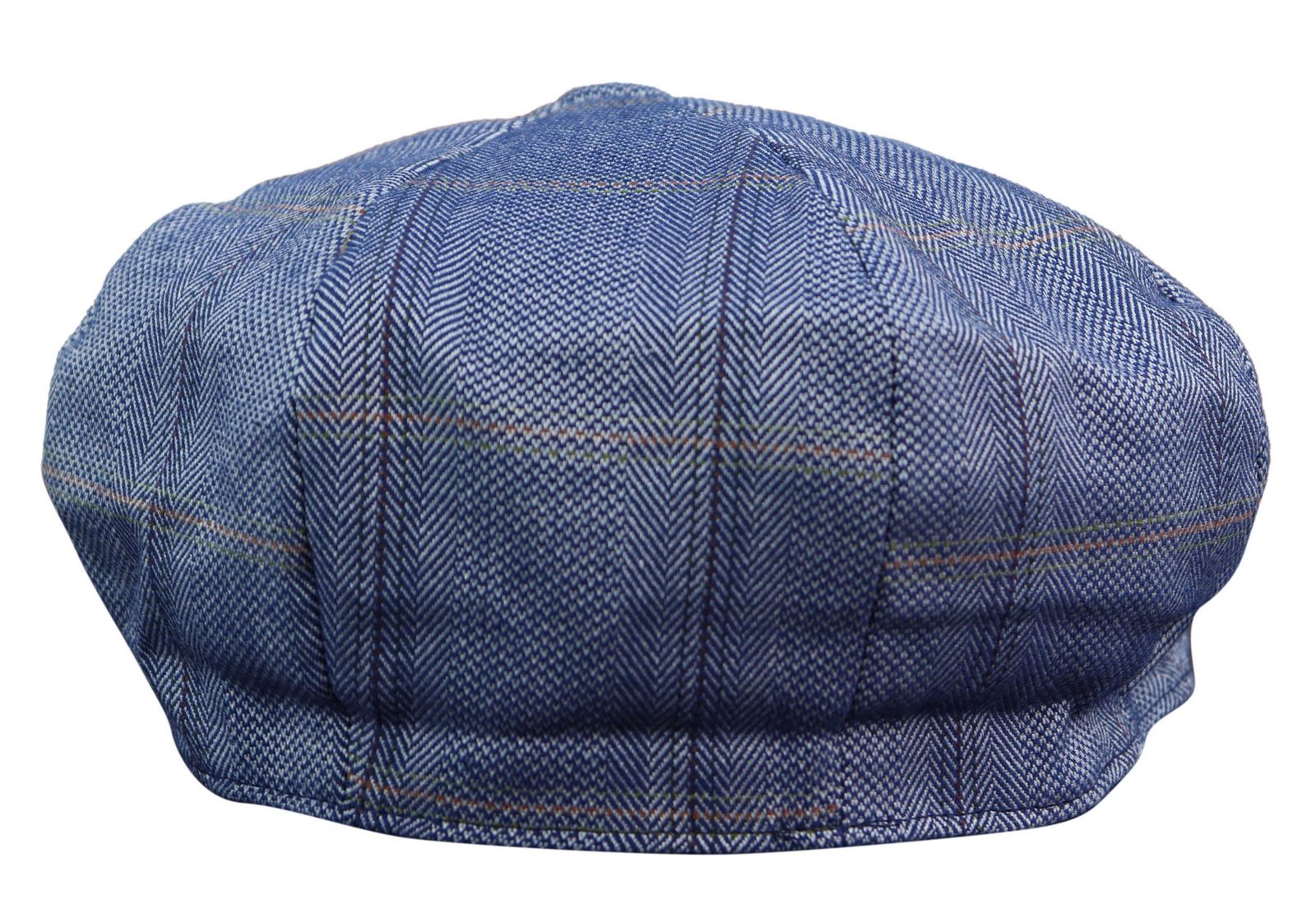 Boné masculino de tweed estilo Peaky Blinders com 8 painéis - Cavani Connall