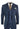 Cavani Carnegi - Terno masculino de 3 peças em tweed azul marinho xadrez estilo vintage dos anos 1920
