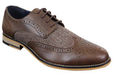 Cavani Horatio - Sapatos Oxford Masculinos em Tweed e Couro