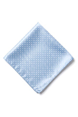 Gravata Cavani de Cetim - Conjunto Masculino de Gravata, Lenço e Prendedor de Gravata em Cetim de Seda com Estampa de Bolinhas para Casamento, Formatura e Escritório