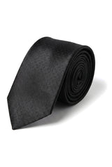 Gravata Cavani de Cetim - Conjunto Masculino de Gravata, Lenço e Prendedor de Gravata em Cetim de Seda com Estampa de Bolinhas para Casamento, Formatura e Escritório