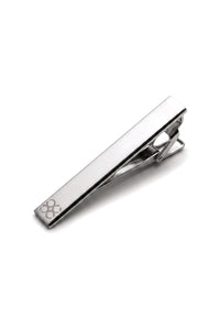Gravata Cavani de Cetim - Conjunto Masculino de Gravata, Lenço e Prendedor de Gravata em Cetim de Seda com Estampa de Bolinhas para Casamento, Formatura e Escritório