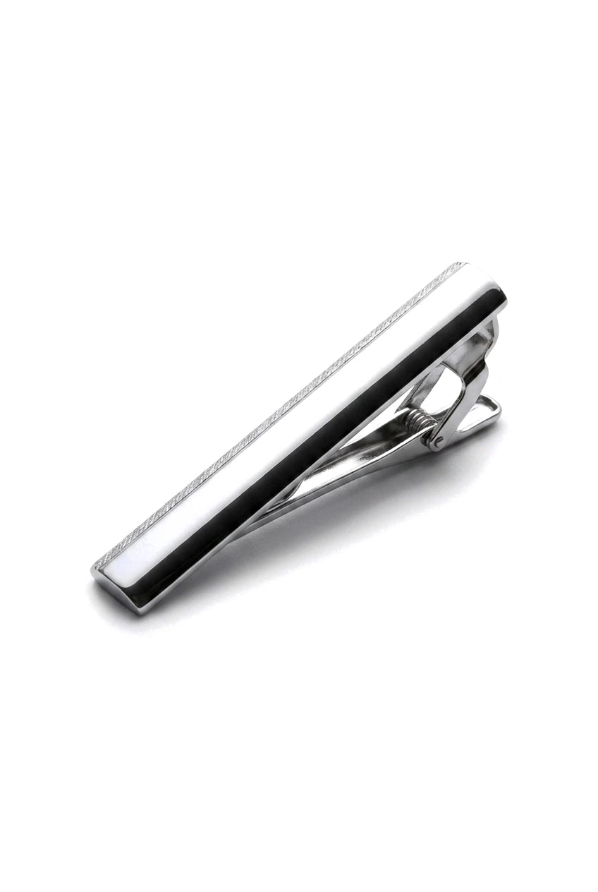 Gravata Cavani de Cetim - Conjunto Masculino de Gravata, Lenço e Prendedor de Gravata em Cetim de Seda com Estampa de Bolinhas para Casamento, Formatura e Escritório
