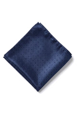 Gravata Cavani de Cetim - Conjunto Masculino de Gravata, Lenço e Prendedor de Gravata em Cetim de Seda com Estampa de Bolinhas para Casamento, Formatura e Escritório