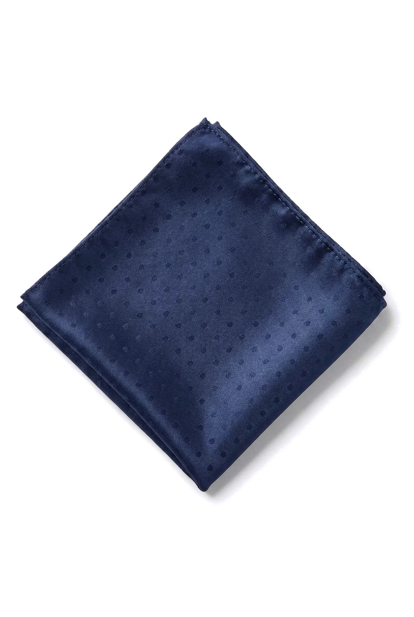 Gravata Cavani de Cetim - Conjunto Masculino de Gravata, Lenço e Prendedor de Gravata em Cetim de Seda com Estampa de Bolinhas para Casamento, Formatura e Escritório