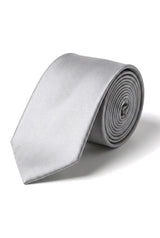 Gravata Cavani de Cetim - Conjunto Masculino de Gravata, Lenço e Prendedor de Gravata em Cetim de Seda com Estampa de Bolinhas para Casamento, Formatura e Escritório