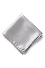 Gravata Cavani de Cetim - Conjunto Masculino de Gravata, Lenço e Prendedor de Gravata em Cetim de Seda com Estampa de Bolinhas para Casamento, Formatura e Escritório