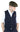 Colete masculino Cavani Shelby em tweed xadrez azul-marinho