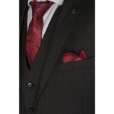 Charles - Blazer masculino cinza-escuro